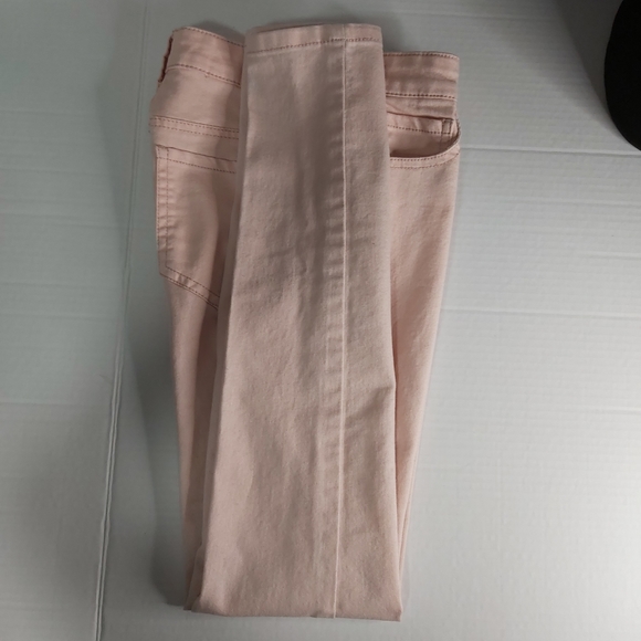 Forever21 jeggings, peach, size: 24 - Picture 3 of 9